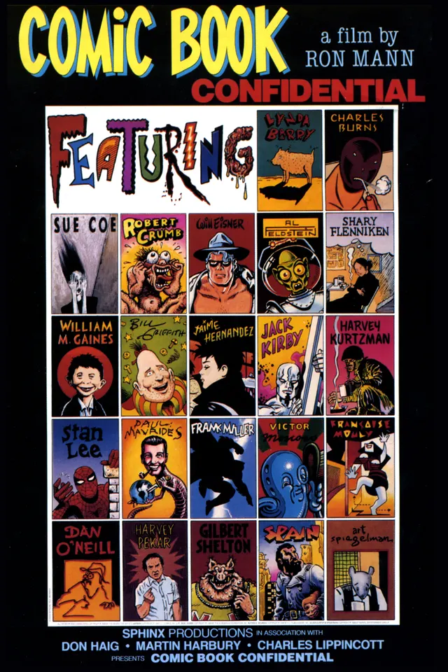 Comic Book Confidential poster
