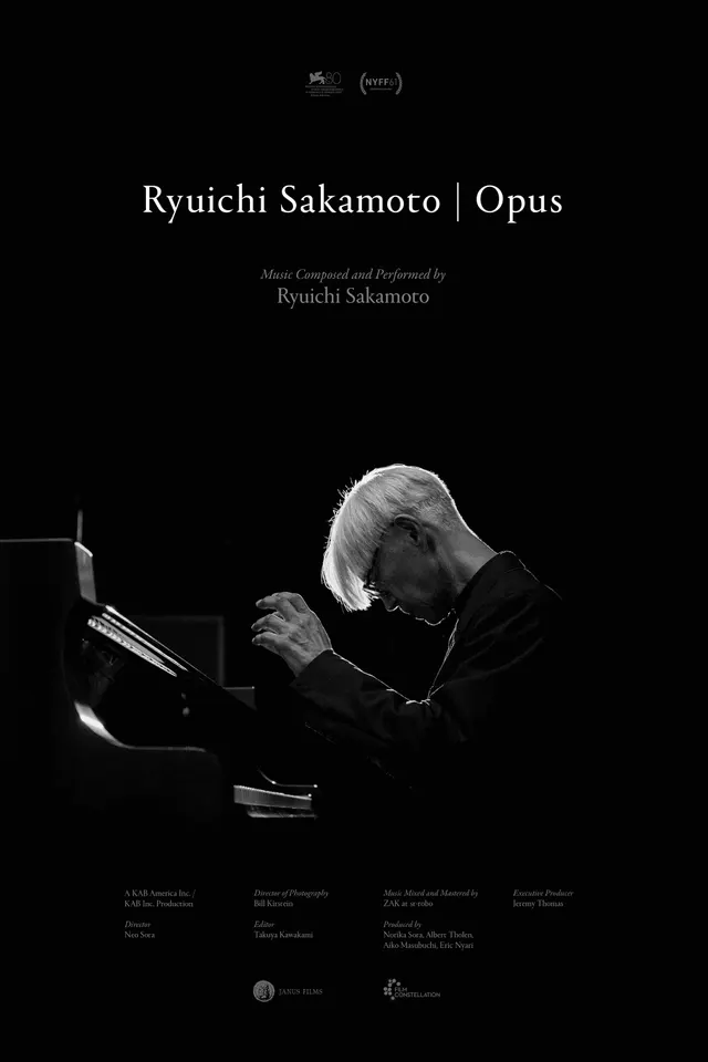 Ryuichi Sakamoto | Opus poster