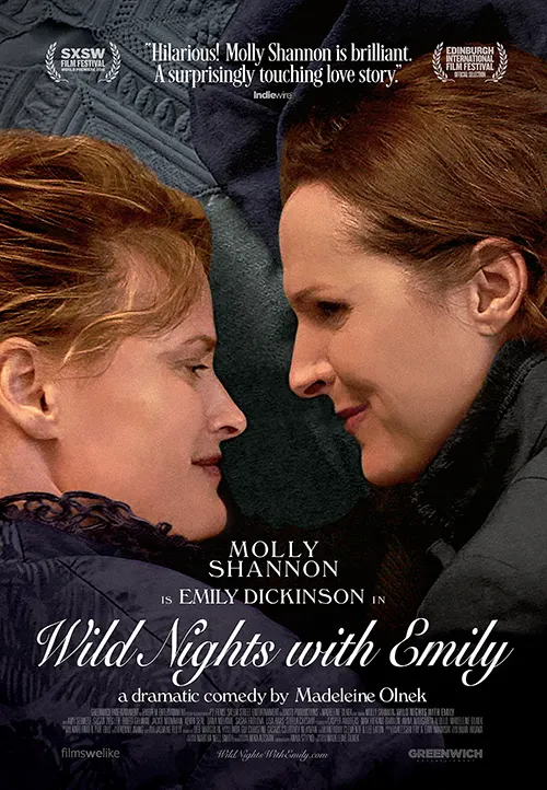 Wild Nights With Emily poster